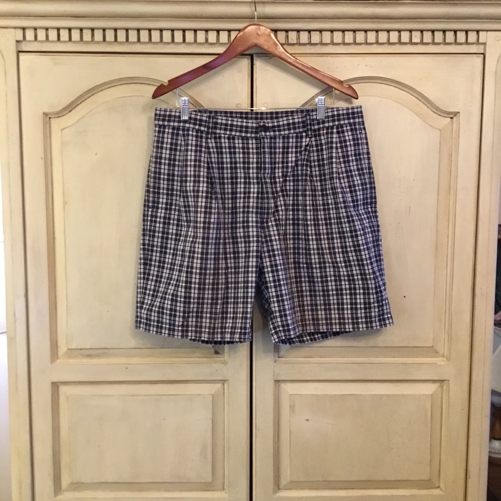 Men’s Nautica Nantucket Plaid Shorts Size 38